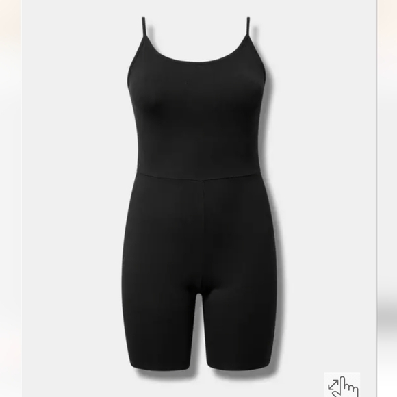 NWT Torrid Cropped Laced Back One Piece bodysuit size 4x - Picture 7 of 14